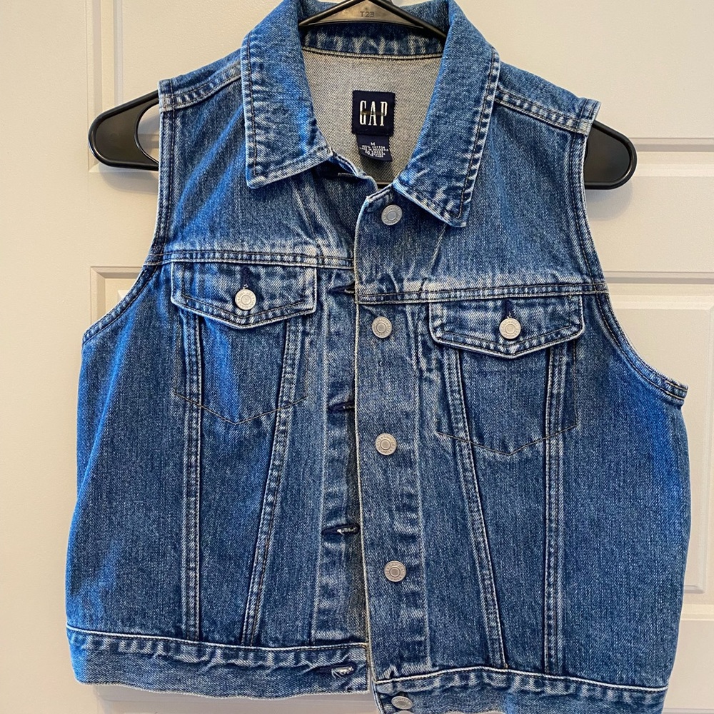 Vintage Gap denim vest